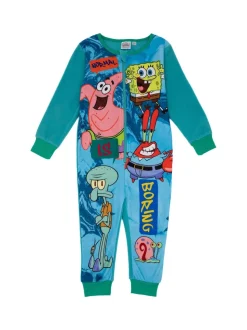 Bob à éponge bleu - Vanilla Underground Polaire enfant Tout-en-un