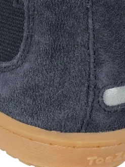 Bottes ToeZone Sam Garçons en cuir daim à gousset et fermeture éclair