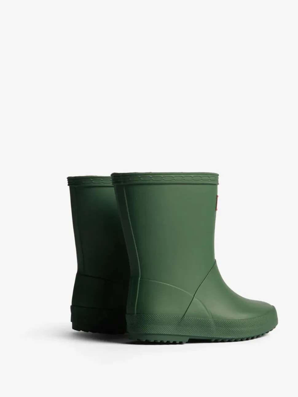 Bottes Wellington Hunter First Isolées Vertes pour enfant