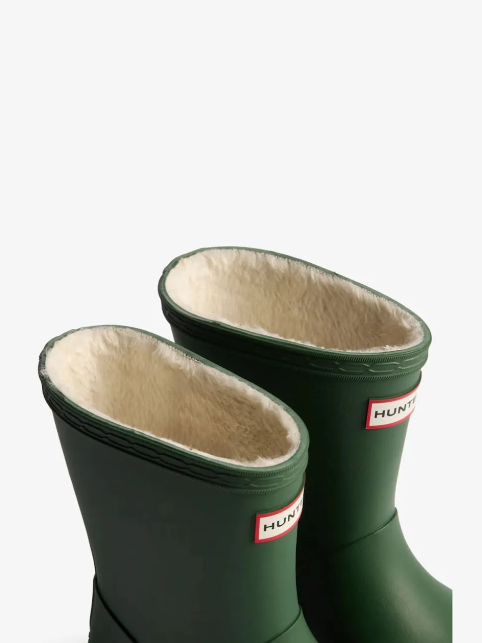 Bottes Wellington Hunter First Isolées Vertes pour enfant
