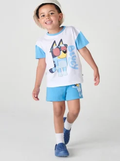 Brand Threads Haut court et ensemble court 100% coton