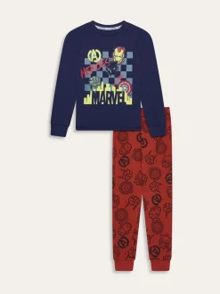 Brand Threads Pyjamas Marvel Ensemble