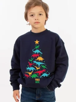 Brands In Noël Dinosaure Tree Rex Sweat-shirt