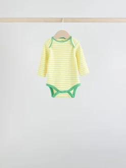 brillant - Lot de 5 bodys à manches longues pour bébé