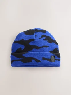 Camo bleu - Bonnet Chapeaux (1-16yrs)