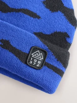 Camo bleu - Bonnet Chapeaux (1-16yrs)