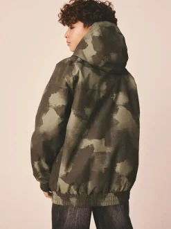 Camouflage vert - Blouson bomber imperméable (3-16ans)