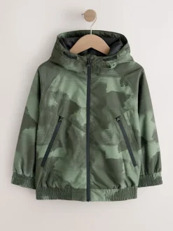 Camouflage vert - Blouson bomber imperméable (3-16ans)