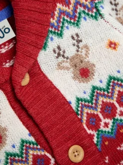 Cardigan JoJo Maman Bébé Fair Isle en maille