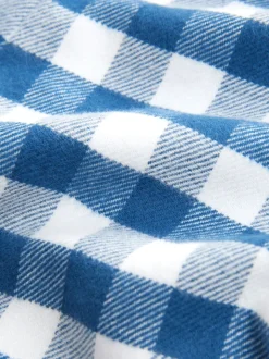 Carreaux bleu/blanc - Pyjama boutonné (9 mois-10 ans)