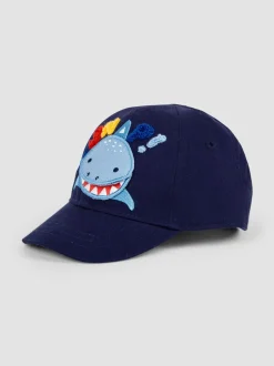 Casquette JoJo Maman Bébé à motif requin appliqué