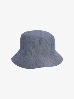 Chambray bleu - Chapeau baquet (3mths-16yrs)