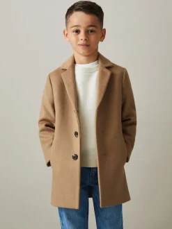 chameau - Pardessus à boutonnage simple Reiss Gable