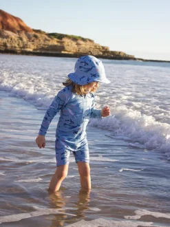 Chapeau de bain Purebaby à large bord