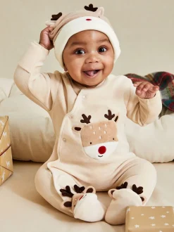 Chapeau JoJo Maman Bébé Noël fantaisie Bébé