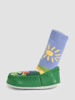 Chaussettes Jojo Maman Bébé Farm Scene Mocassins