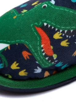 Chaussons Harry Bear imprimé dinosaure
