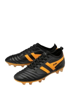 Chaussures de football Gola Juniors Ceptor MLD Pro en microfibre à lacets