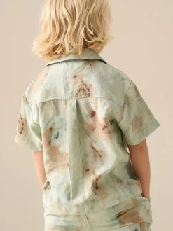 Chemise Angel & Rocket en peluche à imprimé tie-dye