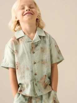 Chemise Angel & Rocket en peluche à imprimé tie-dye