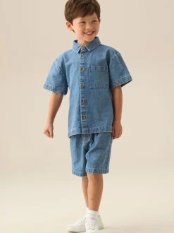 Chemise Angel & Rocket Max Denim jacquard