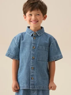 Chemise Angel & Rocket Max Denim jacquard