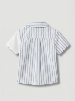 Chemise Angel & Rocket Santi à rayures coupées et cousues