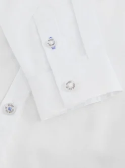 Chemise Baker by Ted Baker blanche à manches longues avec Nœud Cravate