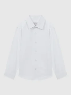 Chemise de dîner coupe slim à plastron texturée Reiss Marcel