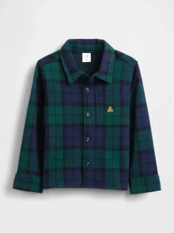 Chemise Gap en maille jersey à carreaux (6mois-5ans)