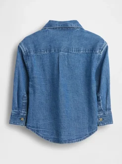 Chemise Gap oversize en Denim (6mois-5ans)