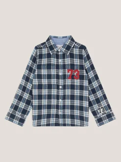 Chemise Monsoon 73 à carreaux avec logo