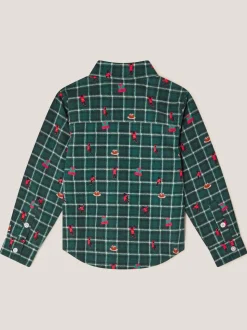 Chemise Monsoon à carreaux de Noël