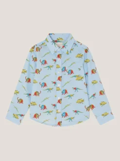 Chemise Monsoon Varsity à imprimé dinosaure