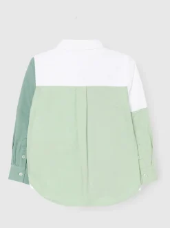 Chemise Oxford Angel & Rocket Jude color block