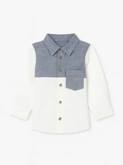 Chemise Oxford color block Angel & Rocket Heath