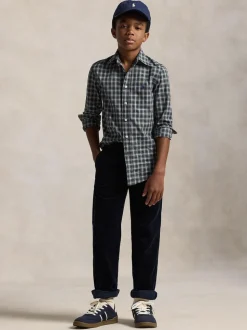 Chemise Polo Ralph Lauren garçon à carreaux