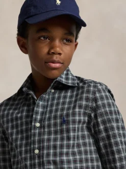 Chemise Polo Ralph Lauren garçon à carreaux