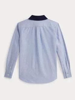 Chemise Polo Ralph Lauren Polo Bear à col contrastant garçon