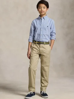 Chemise Polo Ralph Lauren rayée à logo en popeline