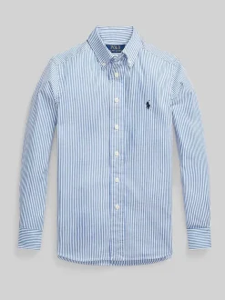 Chemise Polo Ralph Lauren rayée à logo en popeline