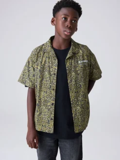 Chemise smALLSAINTS Underground à col ouvert imprimée garçon à manches courtes