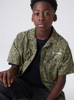 Chemise smALLSAINTS Underground à col ouvert imprimée garçon à manches courtes
