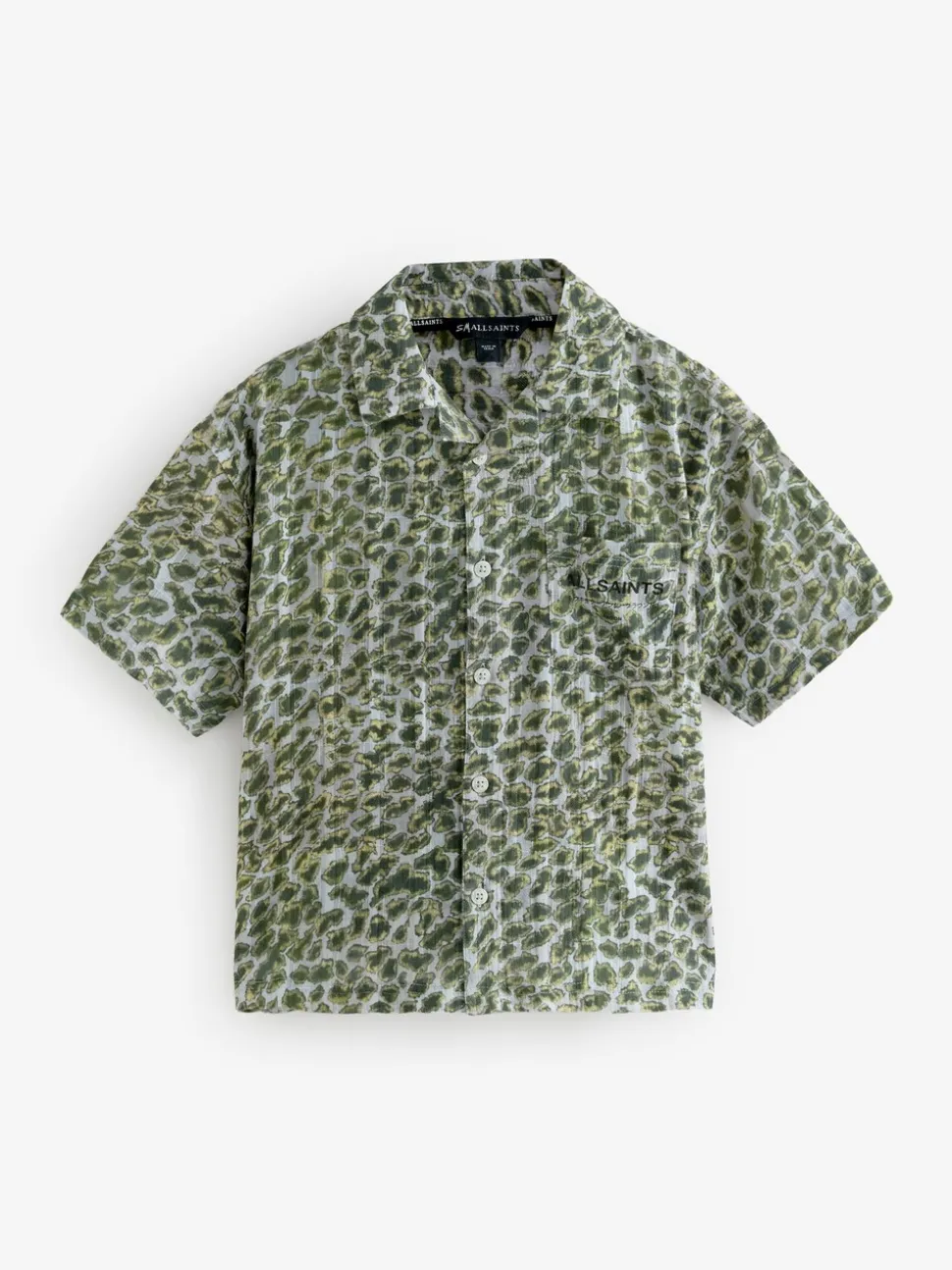 Chemise smALLSAINTS Underground à col ouvert imprimée garçon à manches courtes