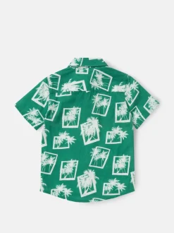 Chemises Angel & Rocket Jamie Palm Imprimé Resort 100% coton