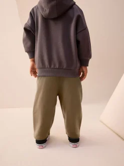 Ciment neutre - Joggings Jambe large en jersey (3mois à7ans)