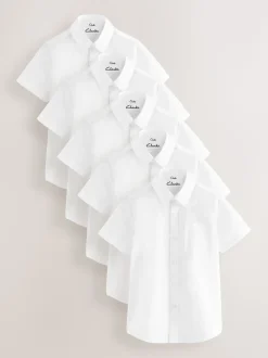 Clarks Lot de 5 chemises d’école à manches courtes