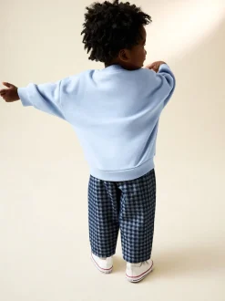 Collants bleus que j’aime - Sweat imprimé All-over Col rond (3mois -7ans)