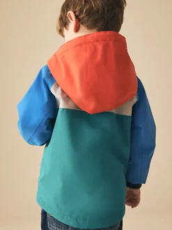 Color-block - Anorak doublé en polaire imperméable (3mois-7ans)