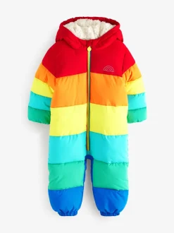Combinaison de neige Little Bird by Jools Oliver imperméable à rayures arc-en-ciel